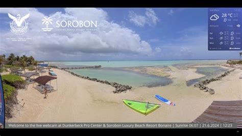 bonaire webcam|【LIVE】 Live Cam Sorobon Beach